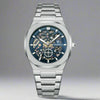 Summit M. 2203 - Skeleton Watch - Silver Blue