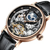 Origin M.1221 - Skeleton Watch - Rose gold black