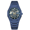Summit M. 2203 - Skeleton Watch - Blue