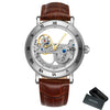 Solstice M. 3321 - Skeleton Watch - BOX BROWN SILVER