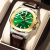 Ridge M. 2413 – Skeleton Watch - Gold Green