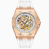 Apex M.0022 - Skeleton Watch - Rose  White