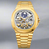 Nereus M. 3233 - Skeleton Watch - Gold White
