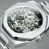 Magnum M. 2330 - Skeleton Watch - BOX SILVER BLACK