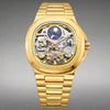 Nereus M. 3233 - Skeleton Watch - Gold