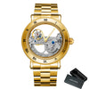 Solstice M. 3321 - Skeleton Watch - BOX METAL GOLD