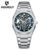 Summit M. 2203 - Skeleton Watch - Silver Blue