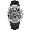 Vanguard M. 4222 - Skeleton Watch - Silver Black