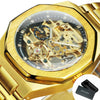 Magnum M. 2330 - Skeleton Watch - BOX GOLD BLACK