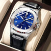 Ridge M. 2413 – Skeleton Watch - Silver Blue