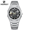 Summit M. 2203 - Skeleton Watch - Silver Black